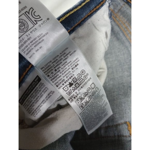 Levi's 541 Men's Jeans Size 44x32 Denim Tapered Leg Blue Jeans - Picture 8 of 11